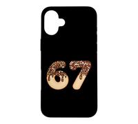 Custodia per iPhone 16 Plus 67 Meme al cioccolato gelato 67 Sei sette 6 7