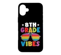 Custodia per iPhone 16 Plus 8th Grade Back To School Sunglasses Vibes Retro First Day