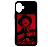Custodia per iPhone 16 Plus A Nightmare on Elm Street Freddy Never Sleep