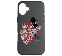 Custodia per iPhone 16 Plus A Nightmare on Elm Street Playing With Power