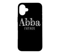 Custodia per iPhone 16 Plus Abba Padre Incredibile Cristiano