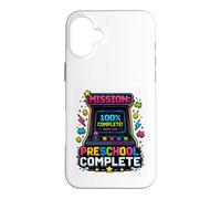 Custodia per iPhone 16 Plus Abbigliamento completo per laurea prescolare Mission Preschool