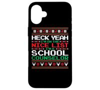 Custodia per iPhone 16 Plus Abbigliamento da consulente scolastico - Design divertente per consulenti