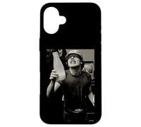 Custodia per iPhone 16 Plus ACDC Angus Young Thunderstruck chitarrista di Dick Barnatt