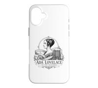 Custodia per iPhone 16 Plus Ada Lovelace Primo programmatore Portrait Science Pioneer