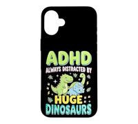 Custodia per iPhone 16 Plus ADHD Always Distracted By Huge Dinosaurs