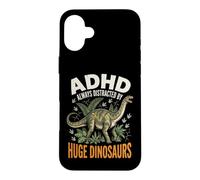 Custodia per iPhone 16 Plus ADHD Always Distracted By Huge Dinosaurs