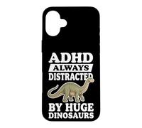 Custodia per iPhone 16 Plus ADHD Always Distracted By Huge Dinosaurs