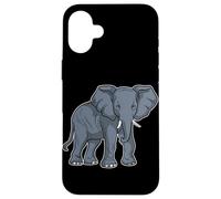 Custodia per iPhone 16 Plus Africa - India - Animali - Elefante