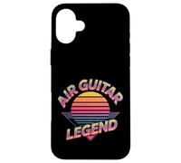Custodia per iPhone 16 Plus Air Guitar Legend Sentimenti del musicista |-