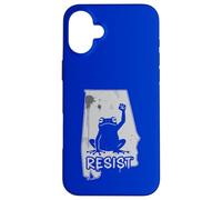 Custodia per iPhone 16 Plus Alabama resistere alla protesta della rana No Kings Day