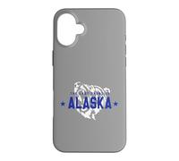Custodia per iPhone 16 Plus Alaska Bear Alaska L'ultima frontiera Vintage Retro