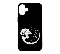 Custodia per iPhone 16 Plus Albero da giardino giapponese Bonsai Art