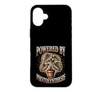 Custodia per iPhone 16 Plus Alimentato da Photosynthesis Plant Lover Bootleg