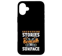 Custodia per iPhone 16 Plus Alla scoperta di storie sotto la superficie del rilevamento di metalli