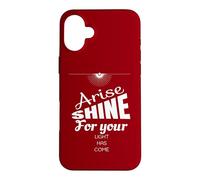 Custodia per iPhone 16 Plus Alzati splendore per la tua luce è arrivata Isaia 60:1