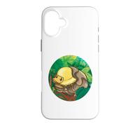 Custodia per iPhone 16 Plus Amante degli Isopod, Woodlouse, Cubaris Rubber Ducky LOVE