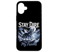 Custodia per iPhone 16 Plus Amante dei Lupi Dire Aenocyon Dirus Pleistocene