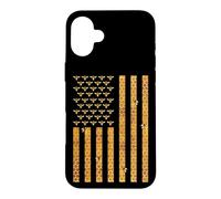Custodia per iPhone 16 Plus American Flag Honeycomb Honey Bees Beekeeping Beekeeper Gift