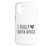 Custodia per iPhone 16 Plus Amo davvero il Sudafrica