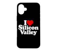 Custodia per iPhone 16 Plus AMO HEART SILICON VALLEY SV CALIFORNIA