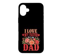Custodia per iPhone 16 Plus Amo il mio pastore Lui è il figlio di mio padre La figlia del pastore
