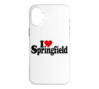 Custodia per iPhone 16 Plus AMO LA CITTÀ DI HEART SPRINGFIELD