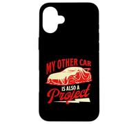 Custodia per iPhone 16 Plus Anche la mia altra macchina è un progetto - JDM Lover Car Guy Racing