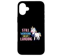 Custodia per iPhone 16 Plus Ancora lavorando sul mio atterraggio - Lesione alla spalla del braccio rotto