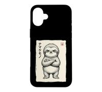 Custodia per iPhone 16 Plus Anime Japan Samurai Tatuaggio K-Pop Y2K Manga Geisha Kawaii