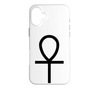 Custodia per iPhone 16 Plus Ankh simbolo egiziano antico Egitto Geroglifico Chiave di vita