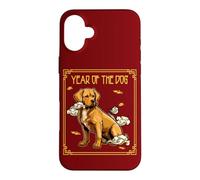 Custodia per iPhone 16 Plus Anno Del Cane Zodiaco Cinese Capodanno Cinese Oroscopo