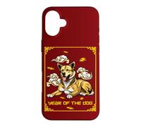 Custodia per iPhone 16 Plus Anno Del Cane Zodiaco Cinese Capodanno Cinese Oroscopo