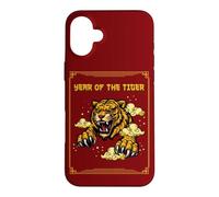Custodia per iPhone 16 Plus Anno Della Tigre Zodiaco Cinese Capodanno Cinese Oroscopo