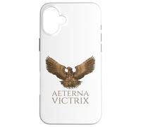 Custodia per iPhone 16 Plus Antica Aquila Romana Steampunk - Aeterna Victrix - Steam Punk