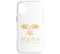 Custodia per iPhone 16 Plus Antica citazione romana Aquila - L'aquila non cattura le mosche