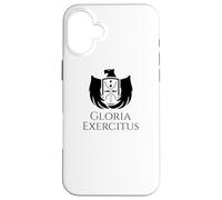 Custodia per iPhone 16 Plus Antica Legione Roma Motto - Gloria Exercitus - SPQR