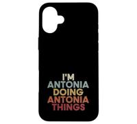 Custodia per iPhone 16 Plus Antonia Name Antonia Personalized Name First Given