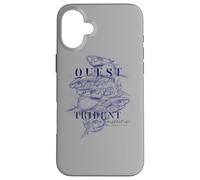 Custodia per iPhone 16 Plus Aquaman Movie Quest For the Trident