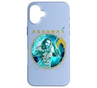 Custodia per iPhone 16 Plus Aquaman Movie Trident of Neptune