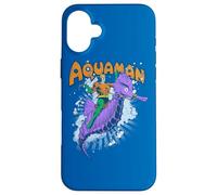 Custodia per iPhone 16 Plus Aquaman Ride Free