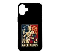 Custodia per iPhone 16 Plus Archimede Greco Antico Matematica Geometria Scienza