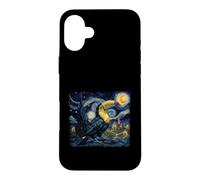 Custodia per iPhone 16 Plus Arte Tucano Notte Stellata Van Gogh
