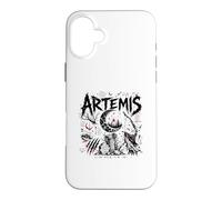 Custodia per iPhone 16 Plus Artemide Lunar Huntress Mitologia Greca Estetica