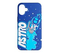 Custodia per iPhone 16 Plus Astro Bot with Dog Rocket Space Exploring Video Game