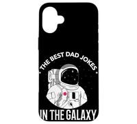 Custodia per iPhone 16 Plus Astronauta Space Lover Le migliori battute di papà della galassia