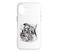 Custodia per iPhone 16 Plus Atena Antica Dea Guerriera Greca Sparta Owl