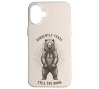 Custodia per iPhone 16 Plus Attualmente Feral Ancora The Bride Bear Bachelorette