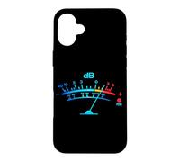 Custodia per iPhone 16 Plus Audio Level Peak Sound Engineer Festival dei produttori musicali