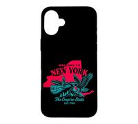 Custodia per iPhone 16 Plus AVVENTURA URBANA VINTAGE A NEW YORK